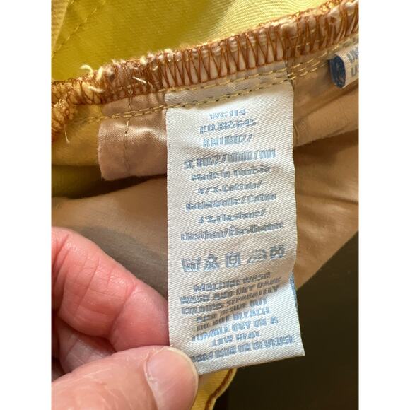 BODEN Yellow Jeans Pants size 10 regular - Picture 5 of 6